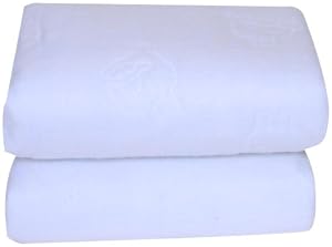 J.Lamb & Friends Waterproof Flat Crib Pad, White