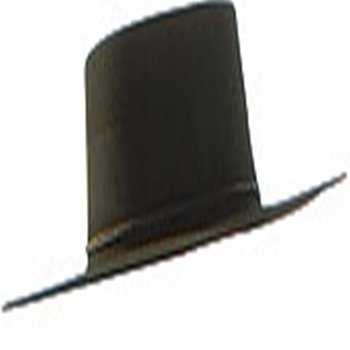 Rubie's Costume Co V For Vendetta Hat, Black, One Size