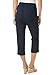 Women's Plus Size Pants, Capri Length, Relaxed Fit
