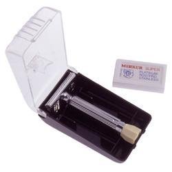 Adjustable Razor with 10 by Merkur
