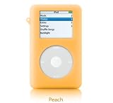 Gelz Silicone Case for iPod (4th Gen/Photo) in Peach