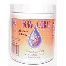Eco Pure Coral Powder Aquatic Nutrients by Eco Safe - 1lb. by 