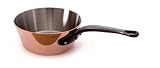 Mauviel Copper 7-7/8-Inch Splayed Saute Pan, Cast-Iron Handle