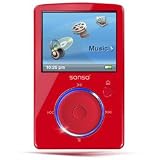 SanDisk Sansa Fuze 4 GB MP3 Player (Red)