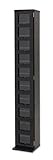 YAMAZEN 鏡面CDタワー10段 FCDT2617DSG(BK) ブラック