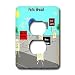 Londons Times Funny Society Cartoons - Peta Bread Demonstration - Light Switch Covers...