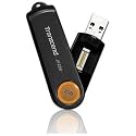 Transcend JetFlash 220 - 2 GB Biometric USB 2.0 Flash Drive TS2GJF220 (Sunburst Orange)