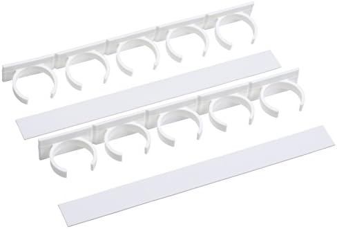 Cabinet Door Spice Clips Rack Organizers, 20 Clips