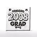 SALE - 2008 White Graduation Beverage Napkins - SALE