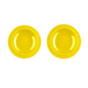 Emile Henry 9-inch Soup Pasta Bowls, Set of 2, Citron by Emile Henry