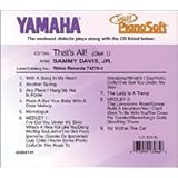 Smart Pianosoft 3.5 Diskette That's All Sammy Davis, Jr. (2 Disk Set)