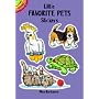Little Favorite Pets Stickers (Dover Little Activity Books)