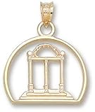Georgia Bulldogs Arch Pendant - 14KT Gold Jewelry
