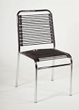 Bungie High Back Stacking Chair - Set Of 4 Chrome
