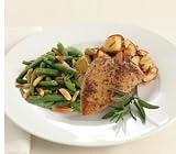 Seared Turkey Breast w/Rosemary Potatoes & Green Beans Almondine