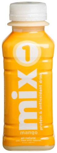 mix 1 Mango, Protein & Antioxidant Drink, 11-Ounce Bottles (Pack of 12)