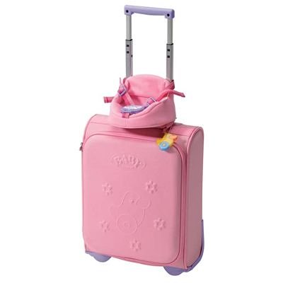 Zapf 802090 - Baby born Trolley mit Puppensitz