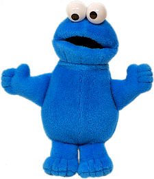 Gund Sesame Street 14cm Cookie Monster