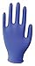 9-1/2" Powder Free Unlined Nitrile Disposable Gloves, Blue, Size L, 100PK