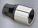 Automotive : Superior 28-4302 1 3/4"-2 1/4" x 3 1/2" x 6" Stainless Steel, Round Bolt-On Exhaust Tip