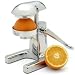 Kitchen & Housewares : Metrokane Mighty OJ - Manual Citrus Juicer - Chrome Juice Press