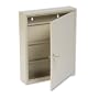 MMF Industries High-Security Locking 80-Key Cabinet, 17 1/8in.H x 14in.W x 3 1/8in.D, Sand