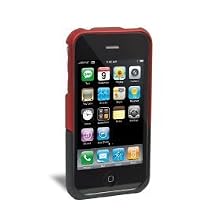 iFrogz Luxe Case for iPhone 3G, 3G S (Red,Black)