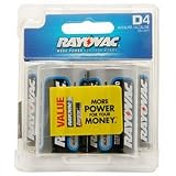 Maximum Plus Alkaline Batteries D 4/Pack