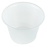 Solo P400-0100 4 oz Translucent Polystyrene Souffle Portion Cup (Case of 2500)