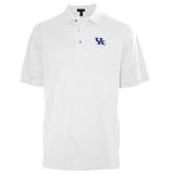Kentucky Wildcats White Pique Polo