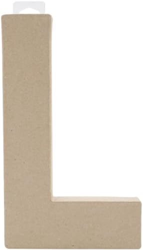 Brand New Paper-Mache Letter 8"X5.5"-L Brand New