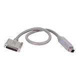 QVS CC545D-02 SCSI DB25 to Apple PowerBook HDI30 Cable - 2 Feet