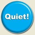 QUIET Novelty JOKE absorbent STONE AUTO COASTER car NEW