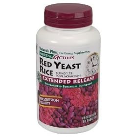 Red Yeast Rice Extended Release 600 mg By Nature's Plus - 60 Tablets