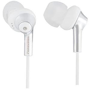 Panasonic RP-HJE300 Portable Earbud Headphones with Carrying Pouch by Panasonic