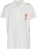 Texas Longhorns White Jewel Patch Polo Shirt