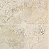 Canaletto Clipped Corner Field Tile Bianco 13x13in