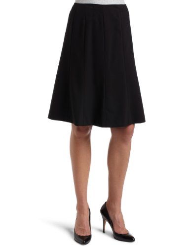 Calvin Klein Women's Gored Skirt,Black,14