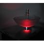 Glass Vessel Sink Mounting Ring Light (red)