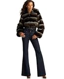 Baby Phat Plus Size Chinchilla-Style Bomber Jacket