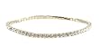 Anklet - A6 - Swarovski (tm) Crystal - Stretch ~ Clear