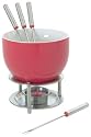 Orka Chocolate Fondue Set, Red