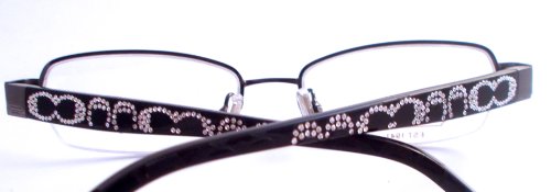 Coach Jasmine Eyeglasses Model 224 Black Metallic Color Size 51 17 135