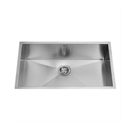 Vigo Industries VG3219CK1 32-Inch Undermount Stainless Steel Kitchen Sink, Grid and Strainer