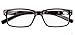 Eyekepper 5 Pack Reading Glasses for Men Includes Reader Sunglasses Spring Hinges Classic Cheater Glasses +2.25
