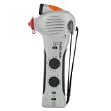 Swiss+Tech BGCS81 BodyGard Survivor Self-Powered Radio with Emergency Hammer, Seatbelt Cutter.