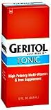 Geritol H-Potency Multi-Vit&Iron Supplement Tonic-12oz