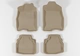 Buick Lucerne-cxl 2006-2011 KAGU Gray / Black / Beige 3D Floor Mats Liner Set