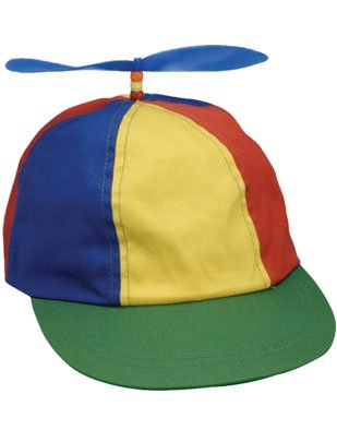 Nerds Animal House Multi-Color Student Propeller Hat
