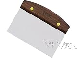 LamsonSharp Pro 34222 4 x 6 Extra Long Dough Scraper